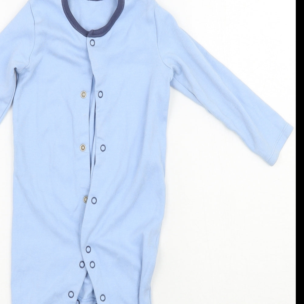 George Boys Blue   Babygrow One-Piece Size 12-18 Months