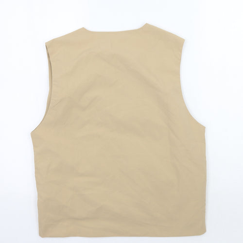 SheIn Womens Beige   Gilet Jacket Size S