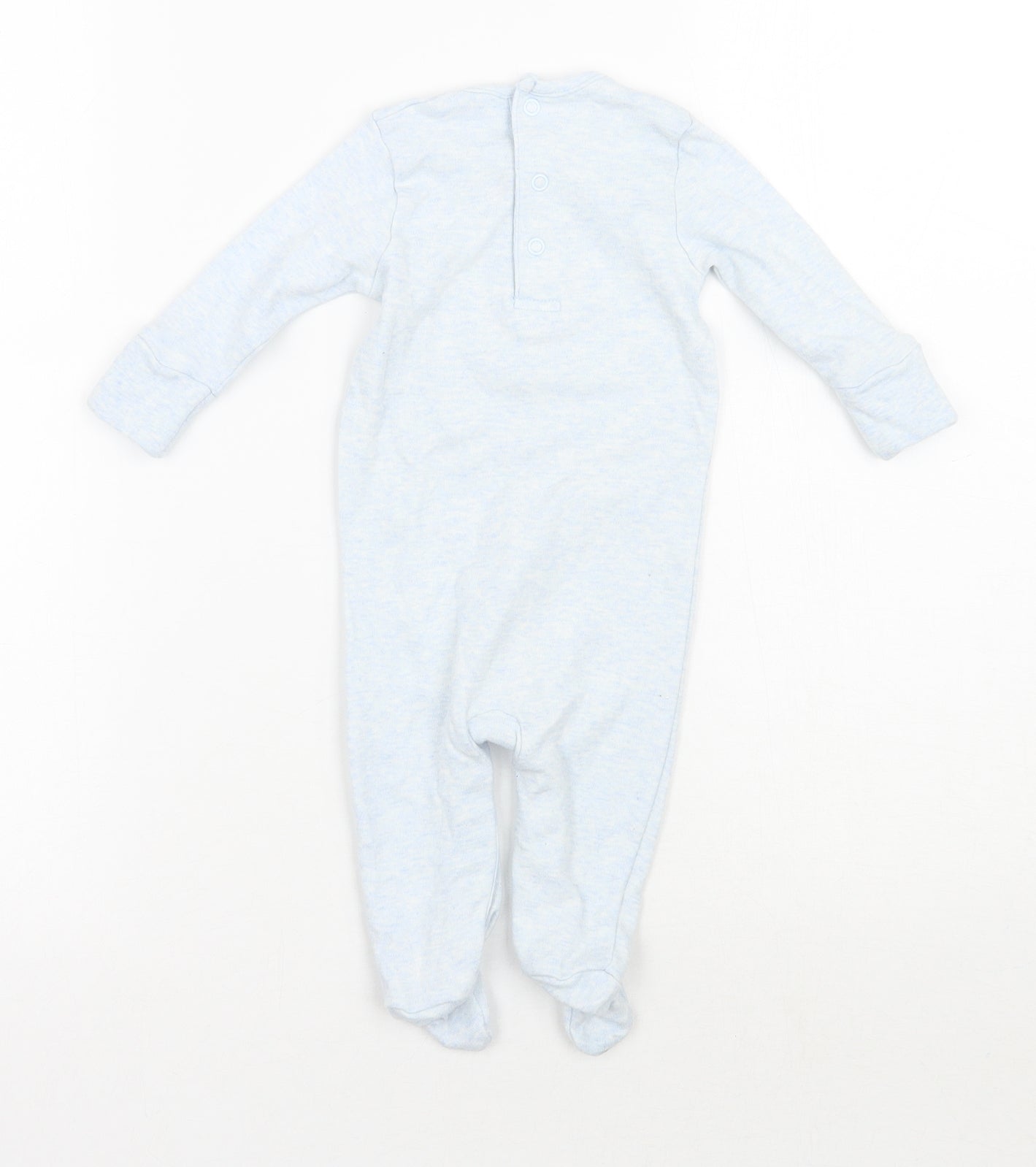 Matalan Baby Blue   Babygrow One-Piece Size 0-3 Months