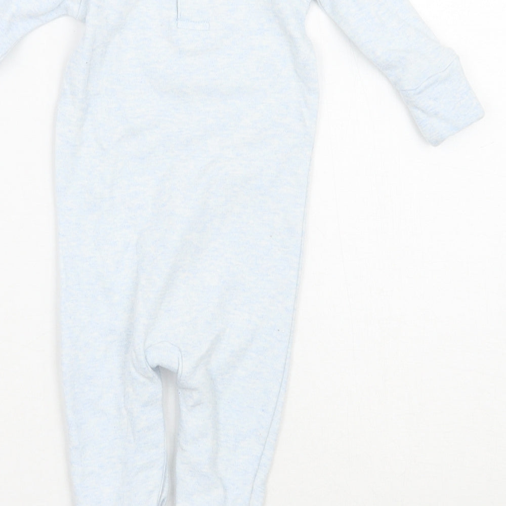 Matalan Baby Blue   Babygrow One-Piece Size 0-3 Months