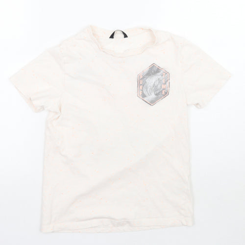 George Boys White   Basic T-Shirt Size 11 Years
