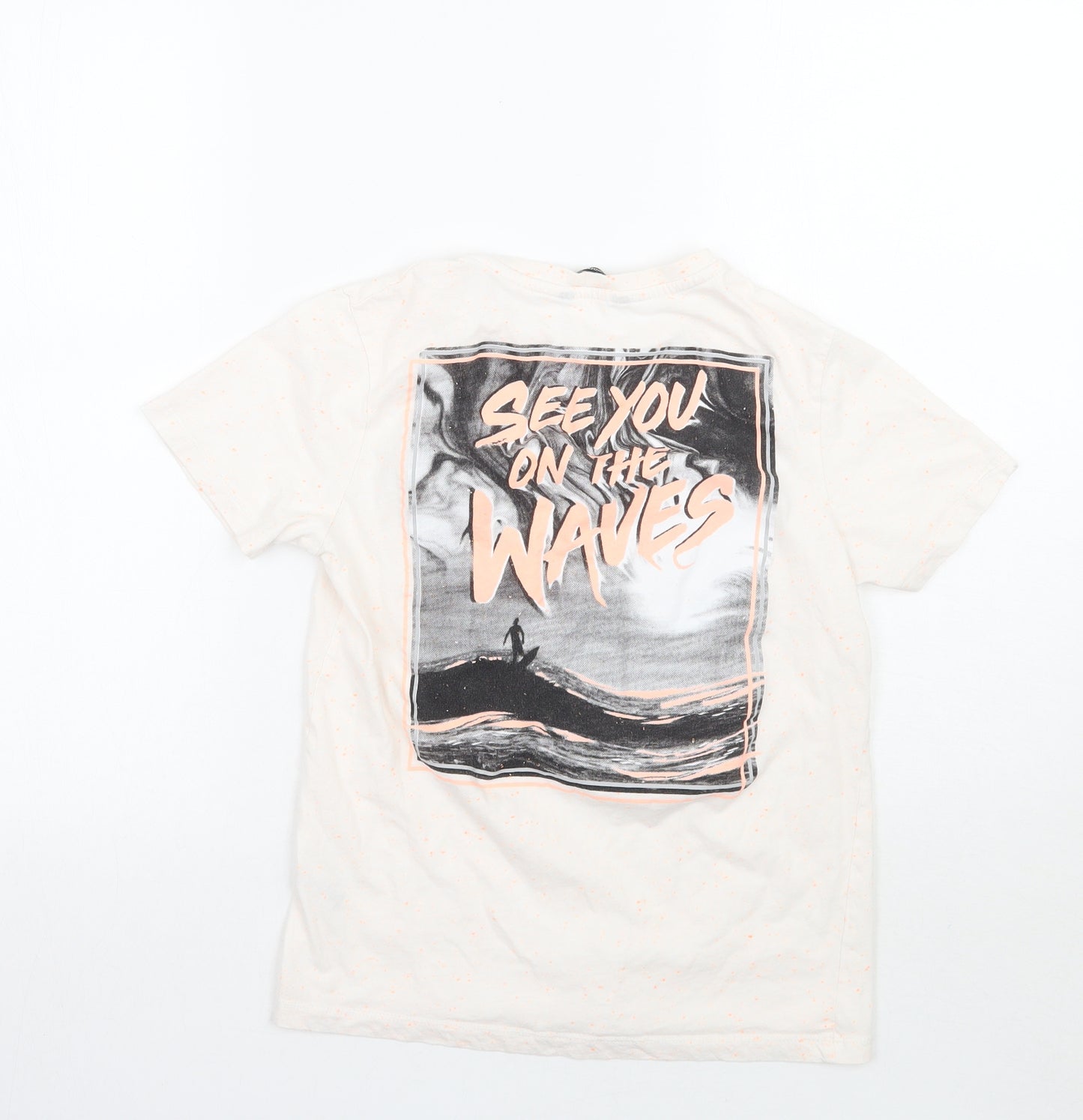 George Boys White   Basic T-Shirt Size 11 Years