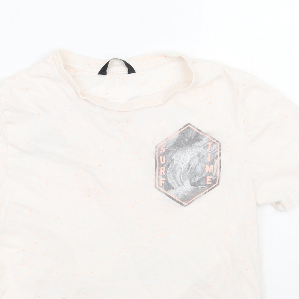 George Boys White   Basic T-Shirt Size 11 Years