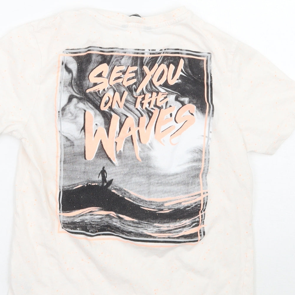 George Boys White   Basic T-Shirt Size 11 Years