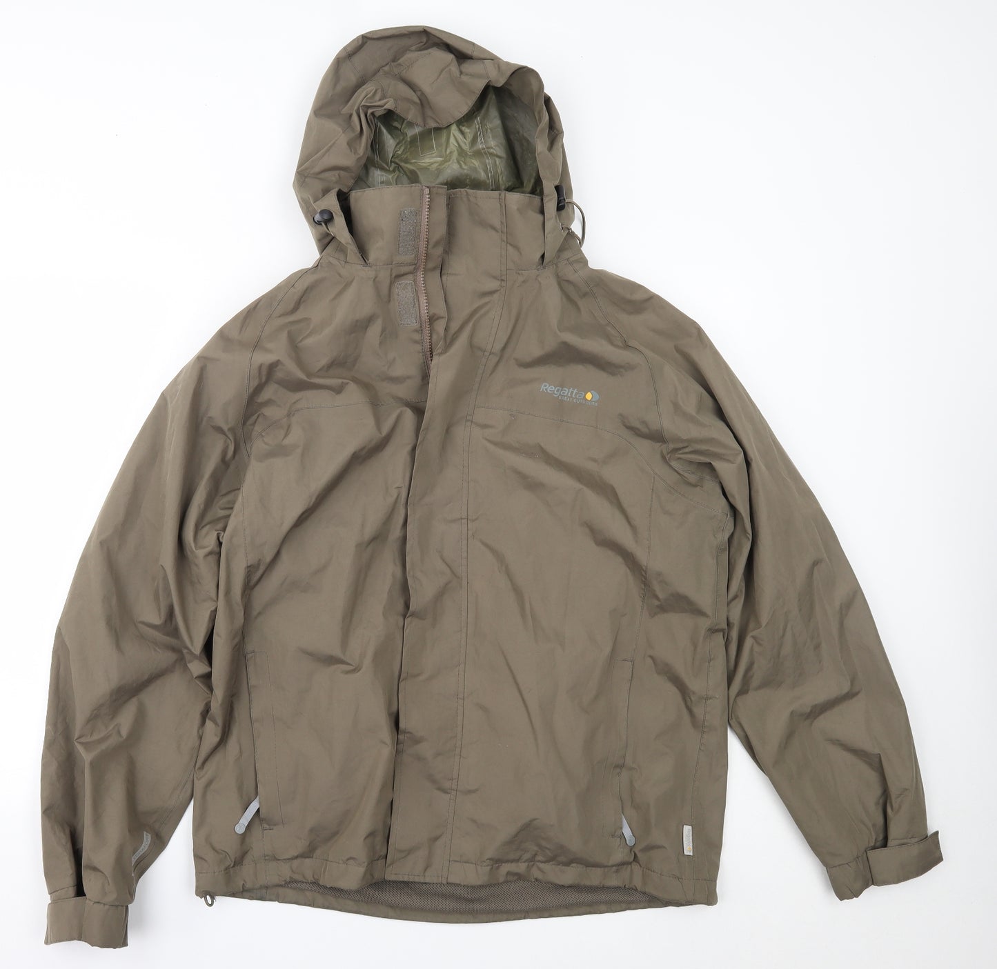 Regatta Mens Brown   Rain Coat Coat Size L