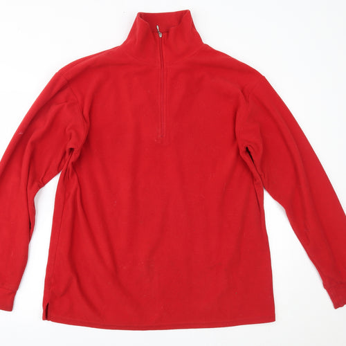 Manbi Mens Red   Pullover Jumper Size M