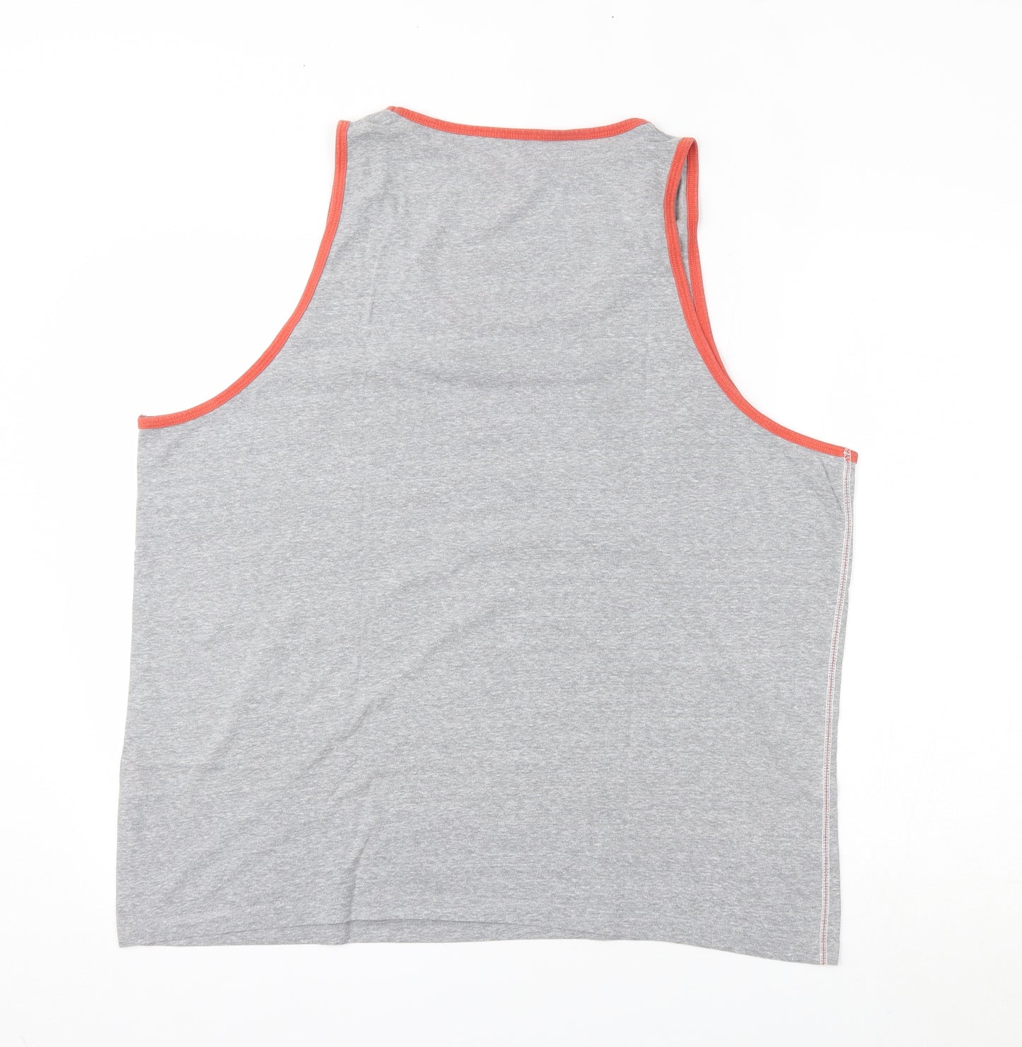 Matalan Mens Grey   Basic Tank Size XL