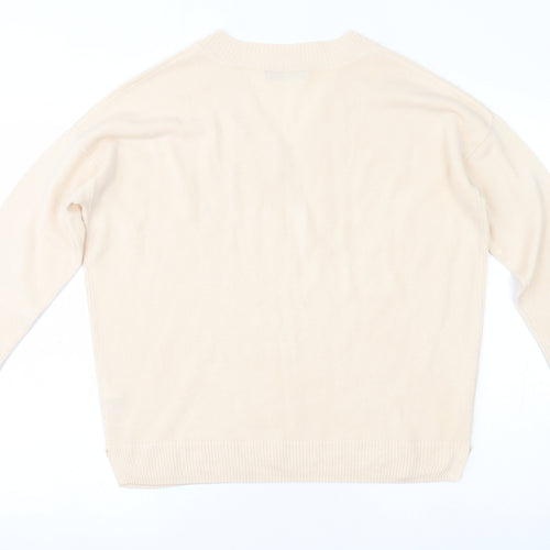 F&F Womens Beige   Pullover Jumper Size 12