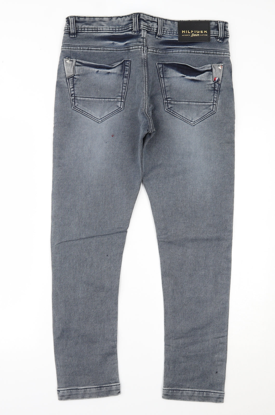 Hilfiger Denim Mens Blue  Denim Straight Jeans Size 34 L27 in