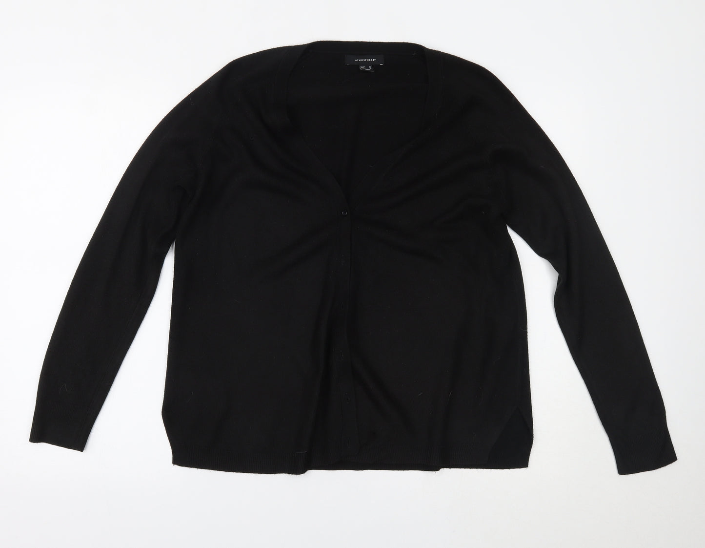 Primark Womens Black   Cardigan Jumper Size 12