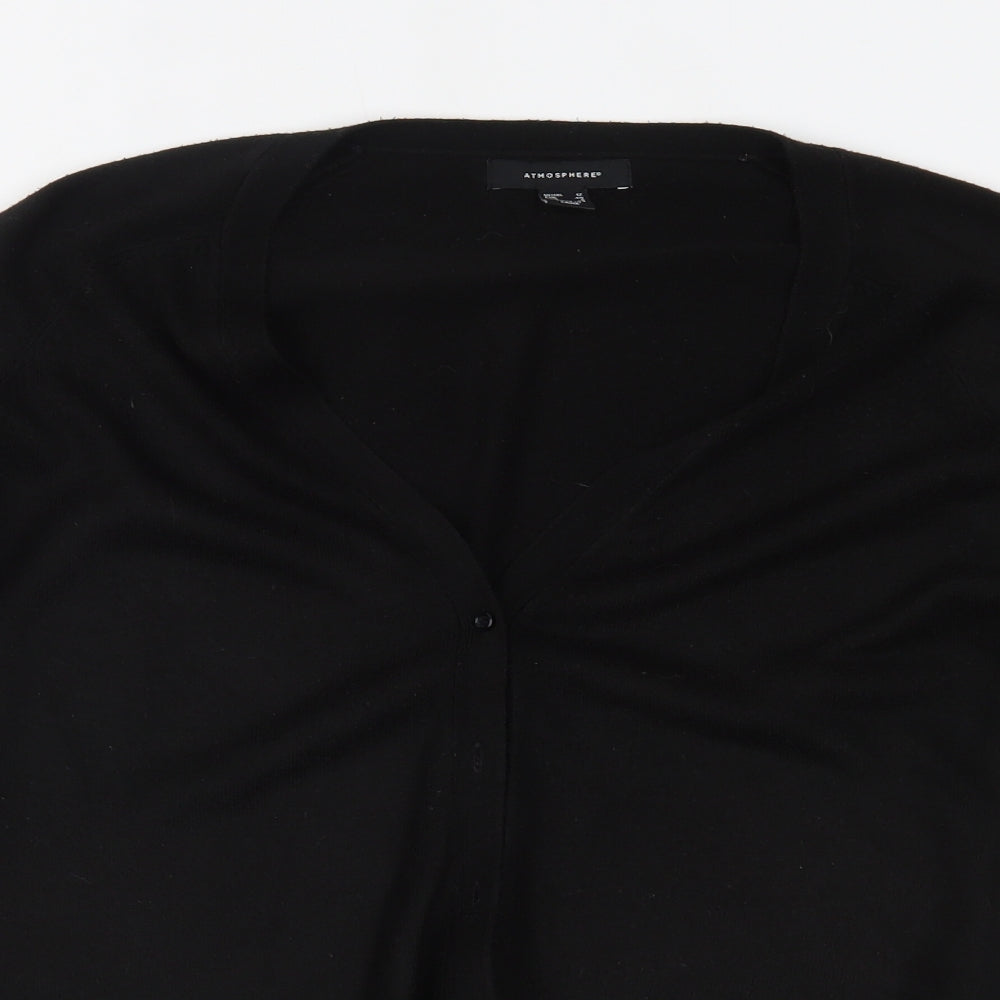 Primark Womens Black   Cardigan Jumper Size 12