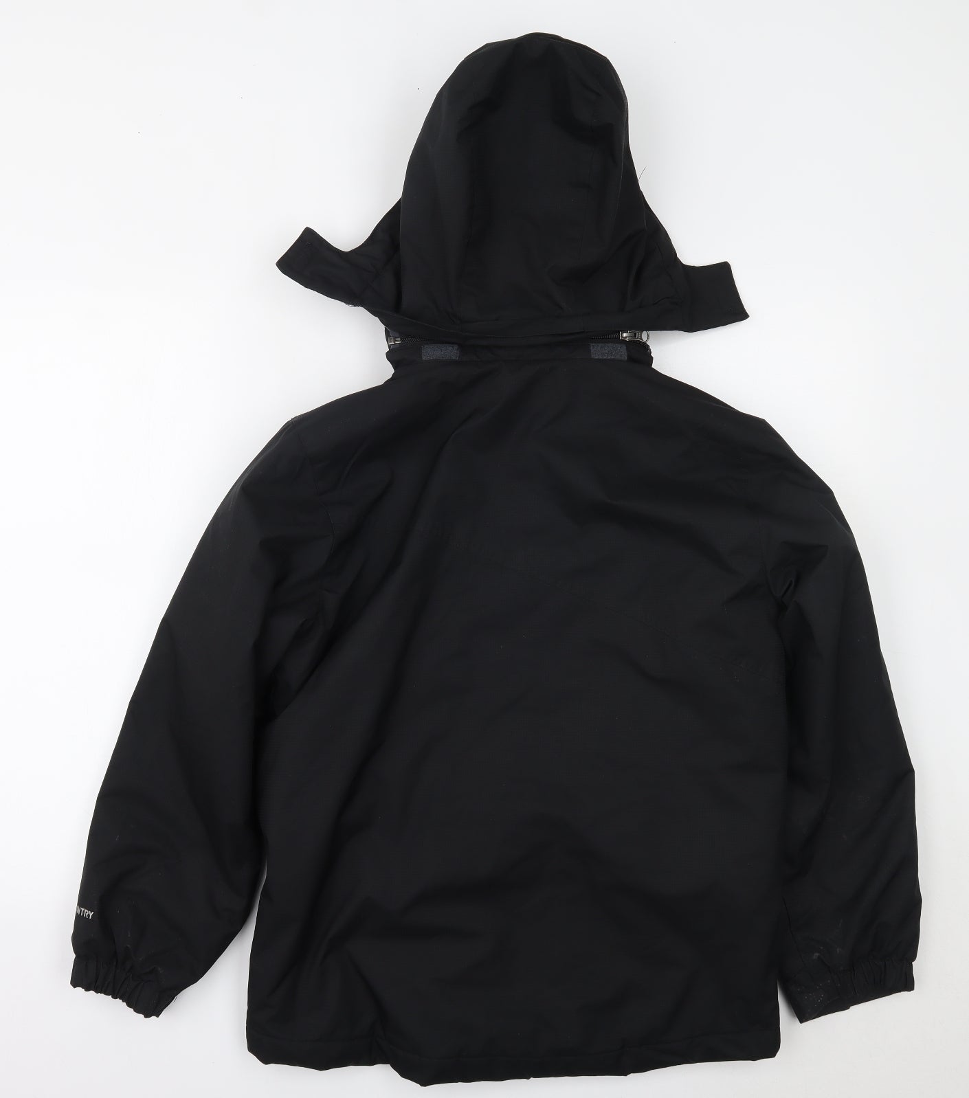 Free Country Boys Black   Overcoat Coat Size 11-12 Years