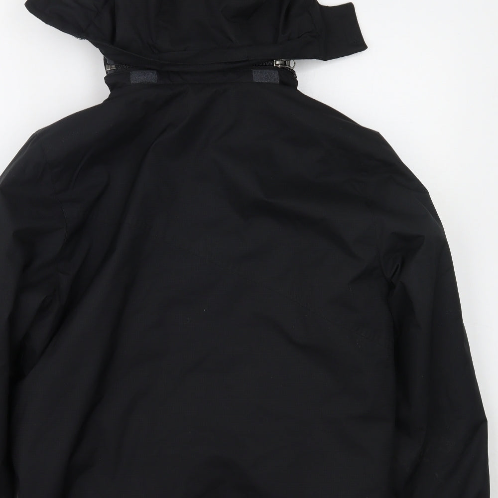 Free Country Boys Black   Overcoat Coat Size 11-12 Years