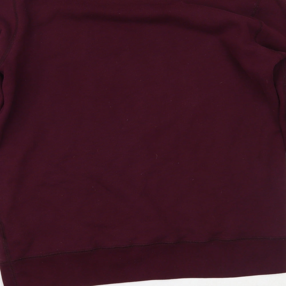 Converse Mens Purple   Pullover Sweatshirt Size M