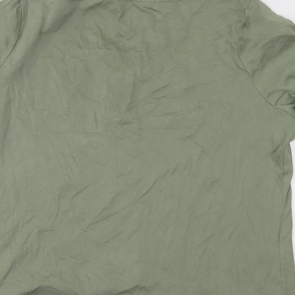 Bonmarché Womens Green   Basic T-Shirt Size 20
