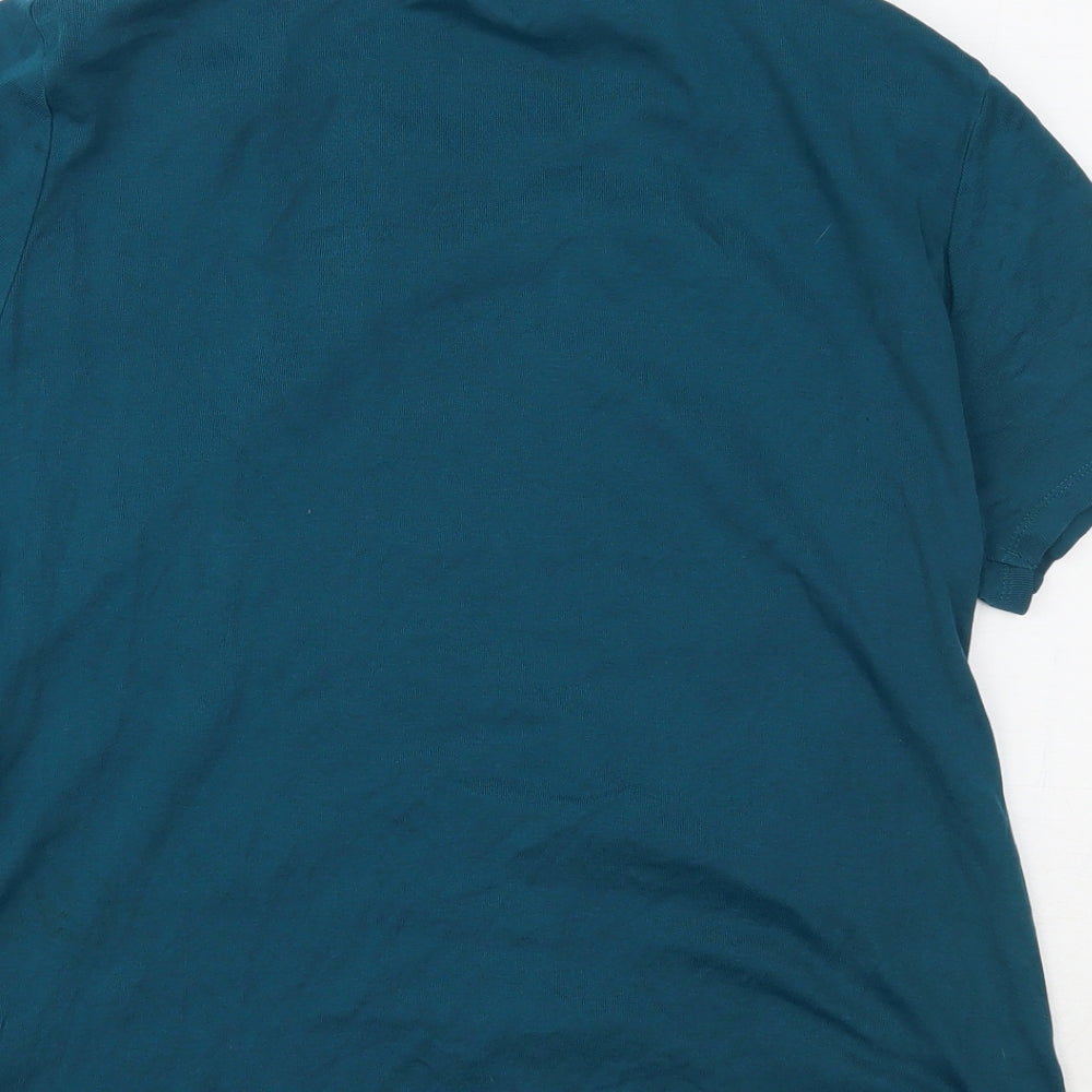 Bonmarché Womens Blue   Basic T-Shirt Size 18