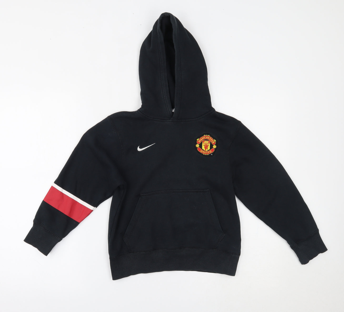 Nike Boys Black   Pullover Hoodie Size S  - Manchester United