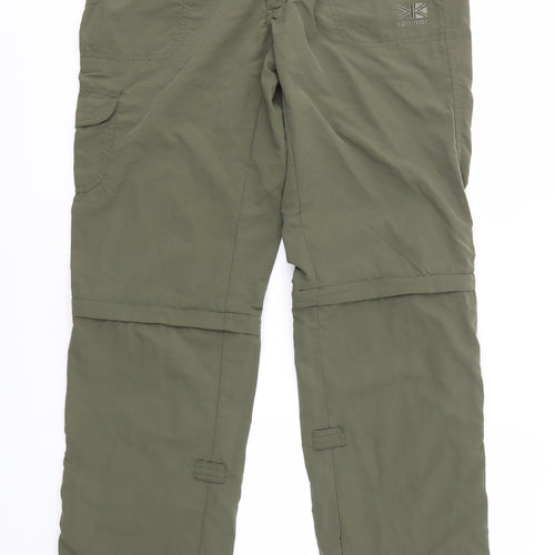 Karrimor Womens Green   Jogger Trousers Size 12 L32 in