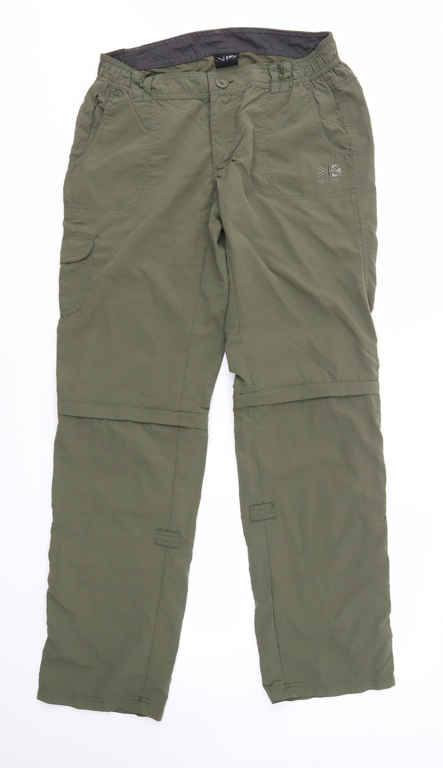 Karrimor Womens Green   Jogger Trousers Size 12 L32 in