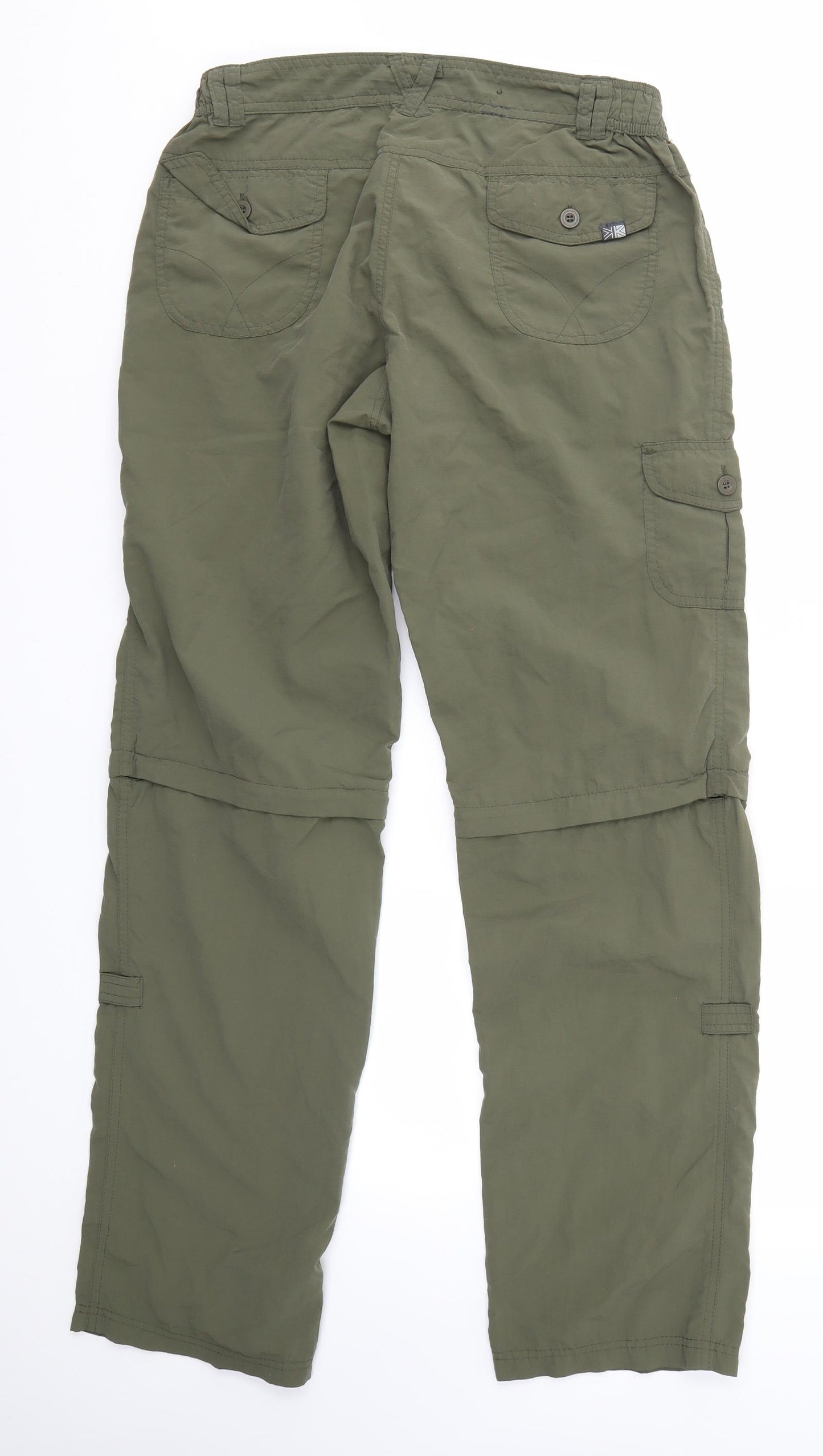 Karrimor Womens Green   Jogger Trousers Size 12 L32 in