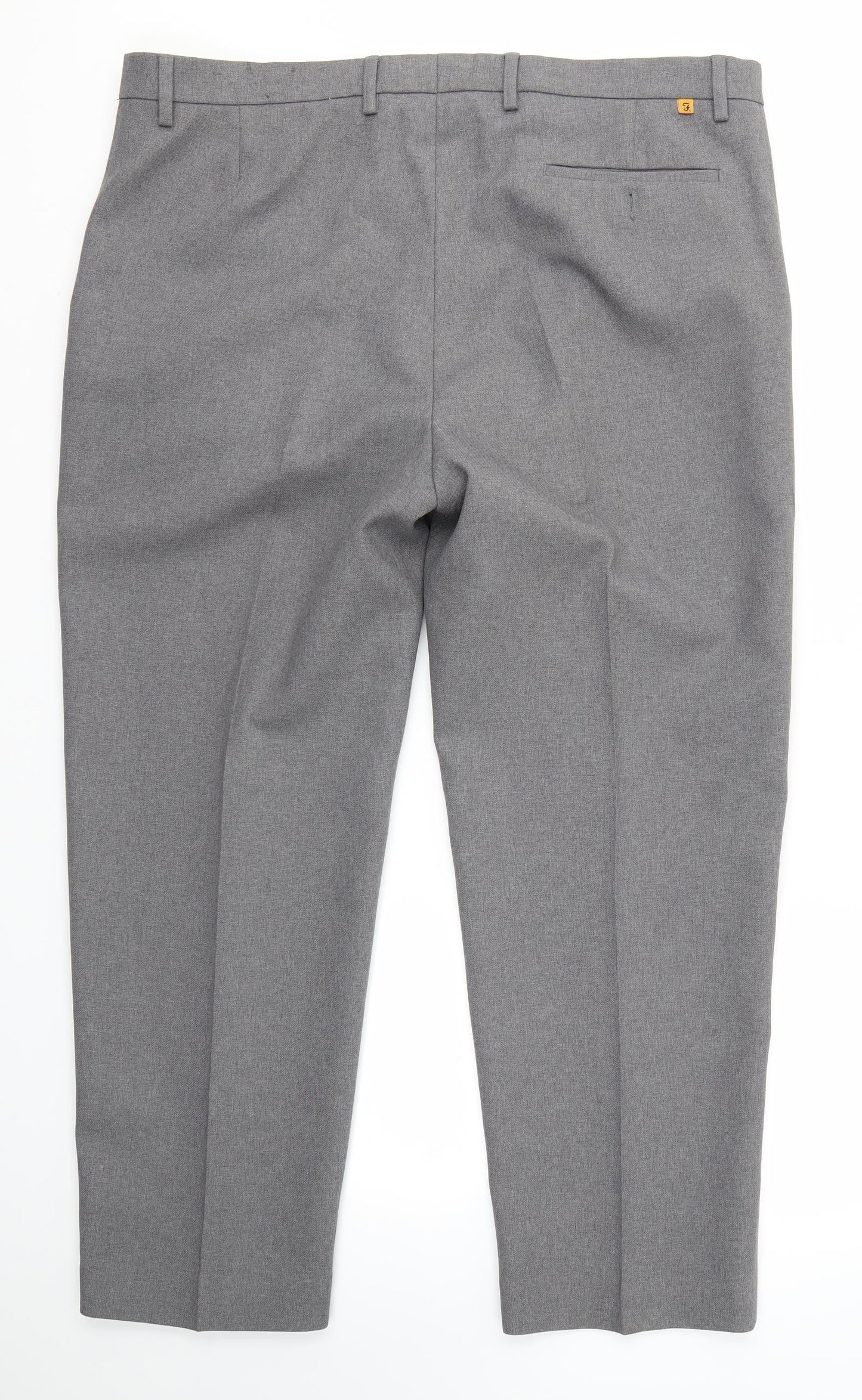 Farah Mens Grey   Dress Pants Trousers Size 40 in L29 in