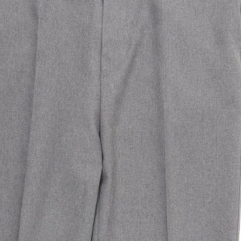 Farah Mens Grey   Dress Pants Trousers Size 40 in L29 in