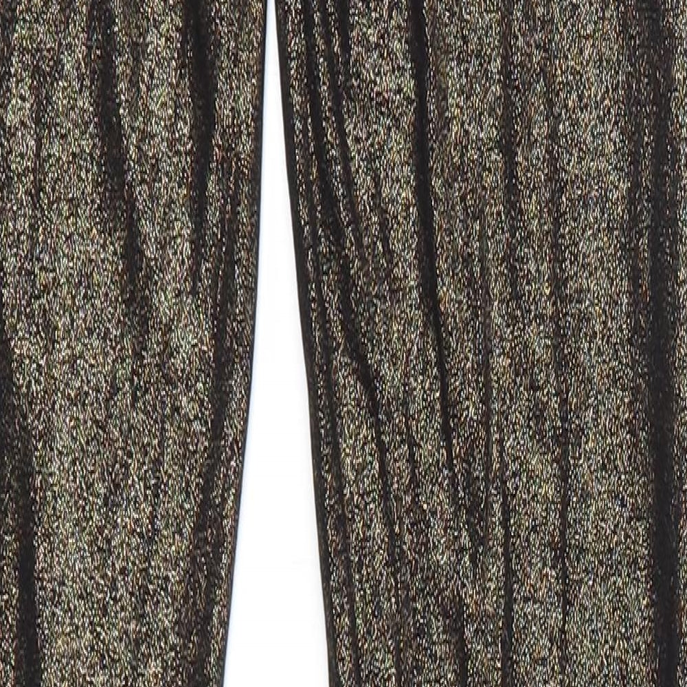 George Womens Gold   Jegging Leggings Size 12 L26 in
