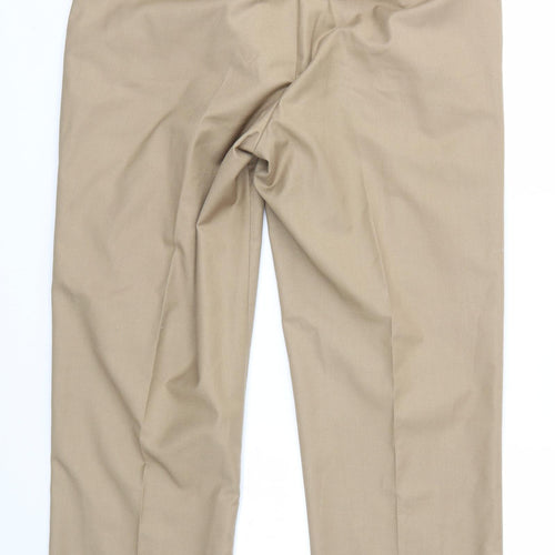 Skopes Mens Brown   Dress Pants Trousers Size 36 in L27 in