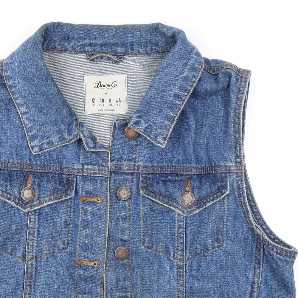 Primark Womens Blue   Gilet Jacket Size 12