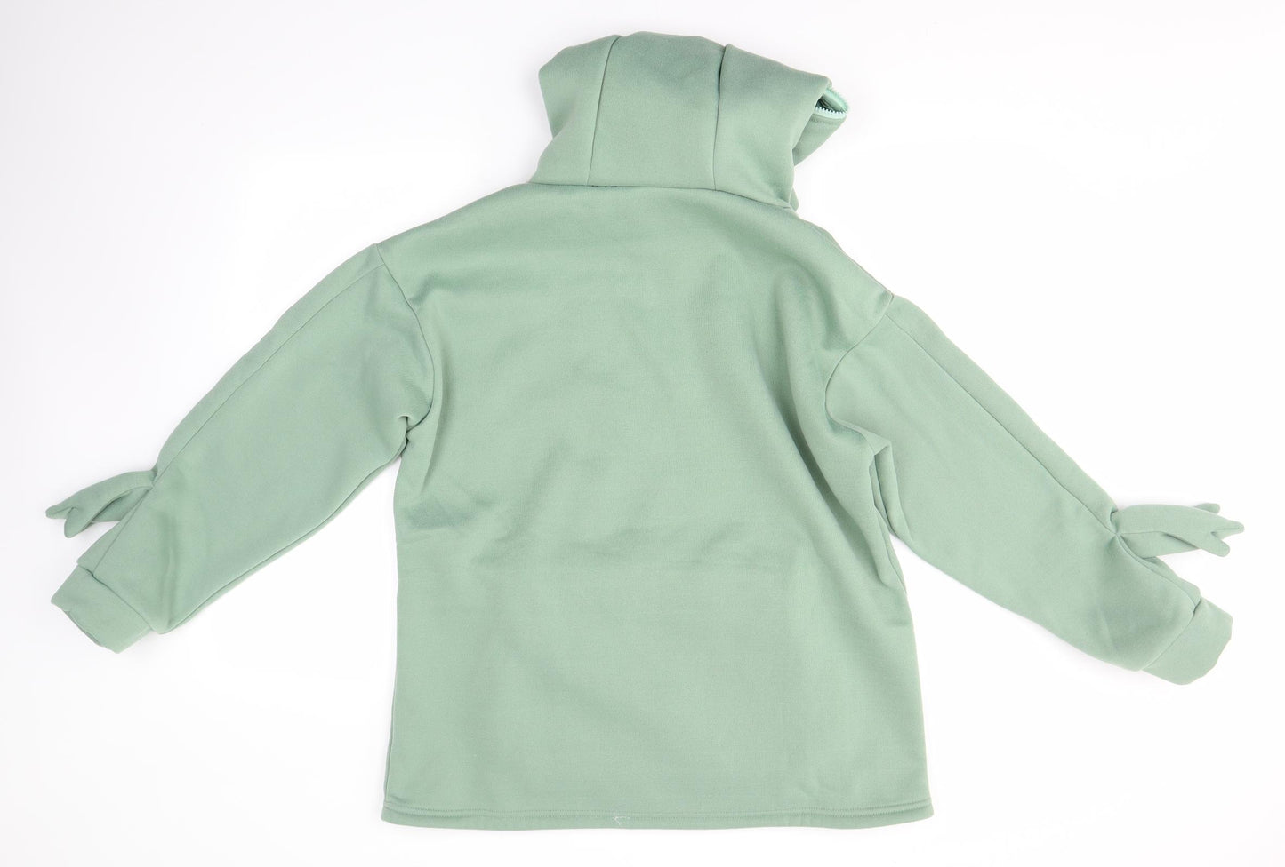 Preworn Womens Green   Pullover Hoodie Size M  - Frog