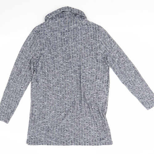 Nutmeg Womens Blue   Pullover Jumper Size 14