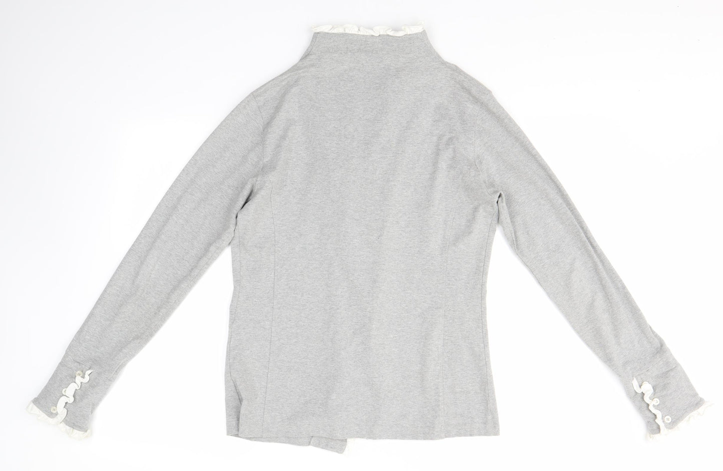 Van Avendonck Womens Grey   Cardigan Jumper Size XL