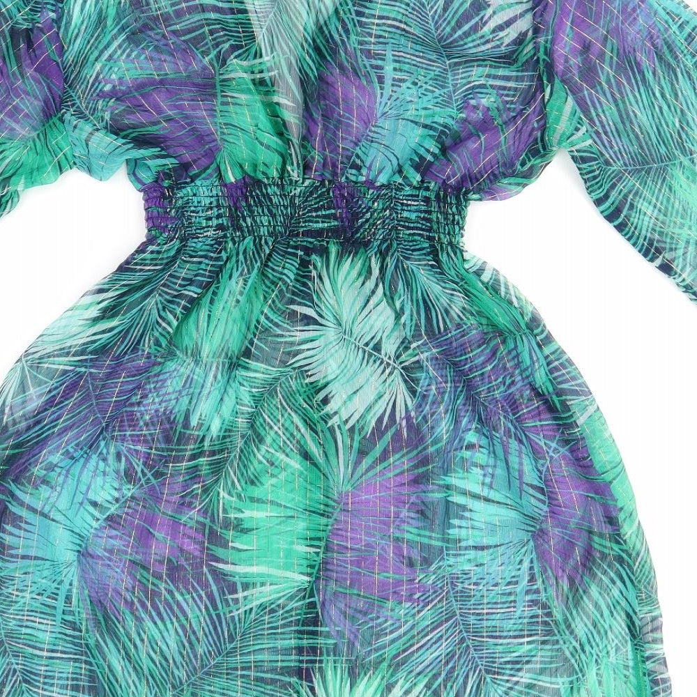 Matalan Womens Green   A-Line  Size 14  - Beach