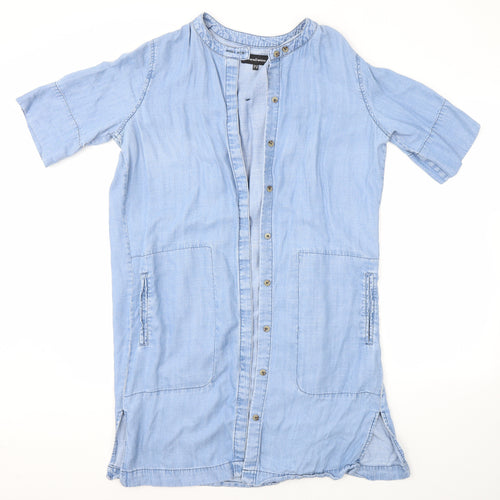 WareDenim Womens Blue   Shirt Dress  Size 12