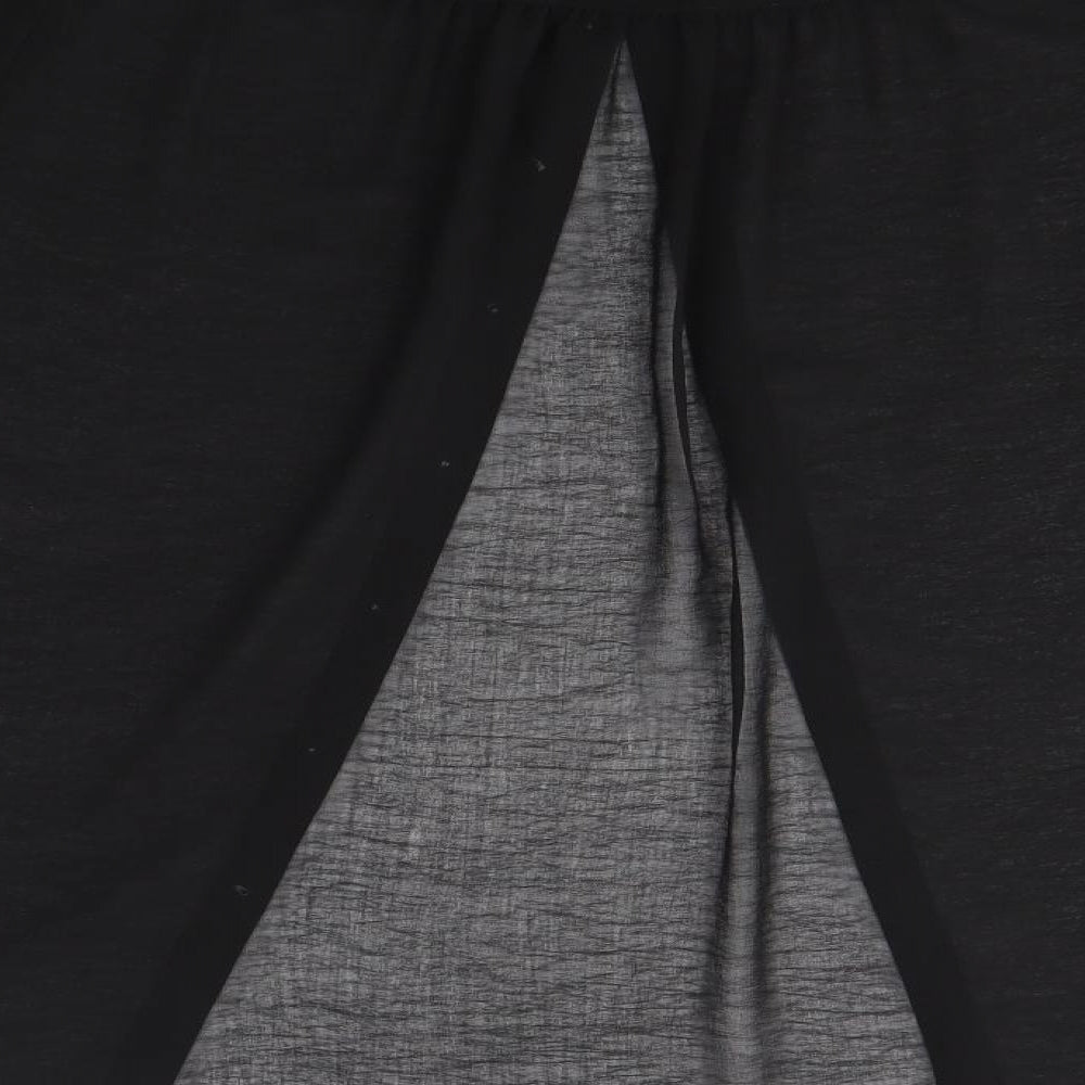 F&F Womens Black   Basic Button-Up Size 14