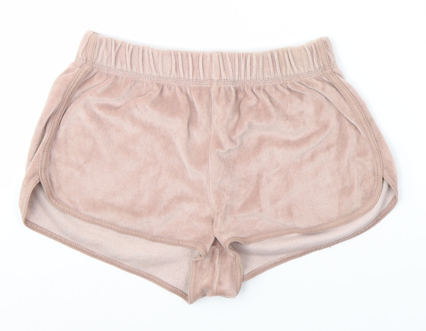 Topshop Womens Pink   Sweat Shorts Size 8