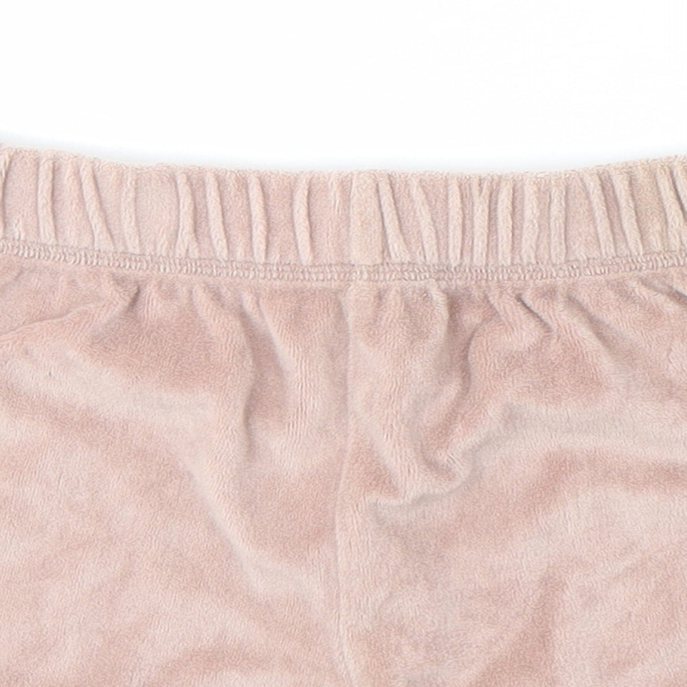 Topshop Womens Pink   Sweat Shorts Size 8