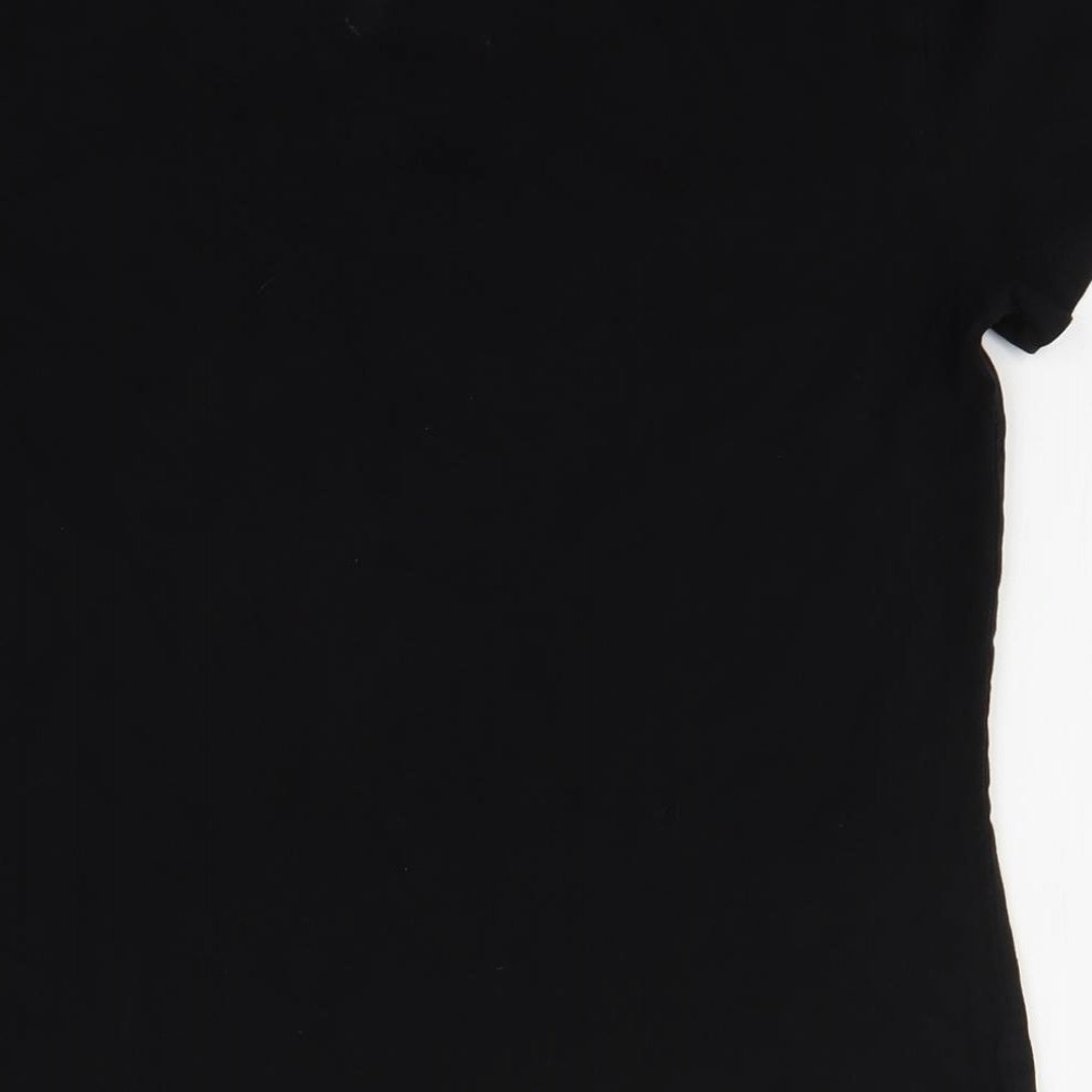 H&M Womens Black   Basic T-Shirt Size L