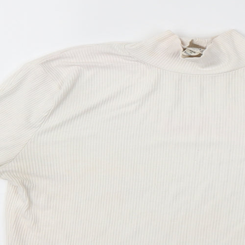Miss Selfridge Womens Ivory   Basic Blouse Size 10