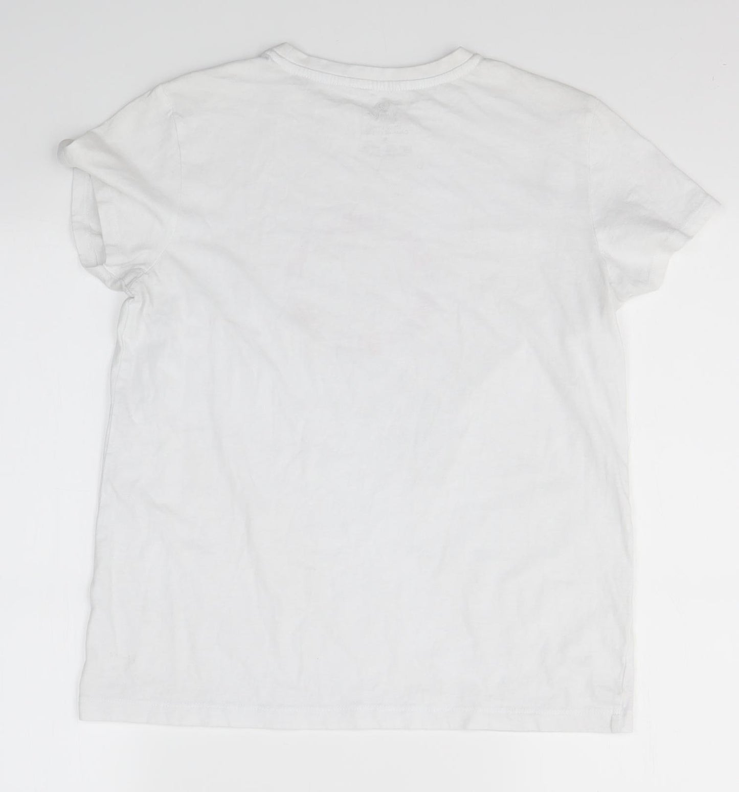 Primark Womens White   Basic T-Shirt Size S