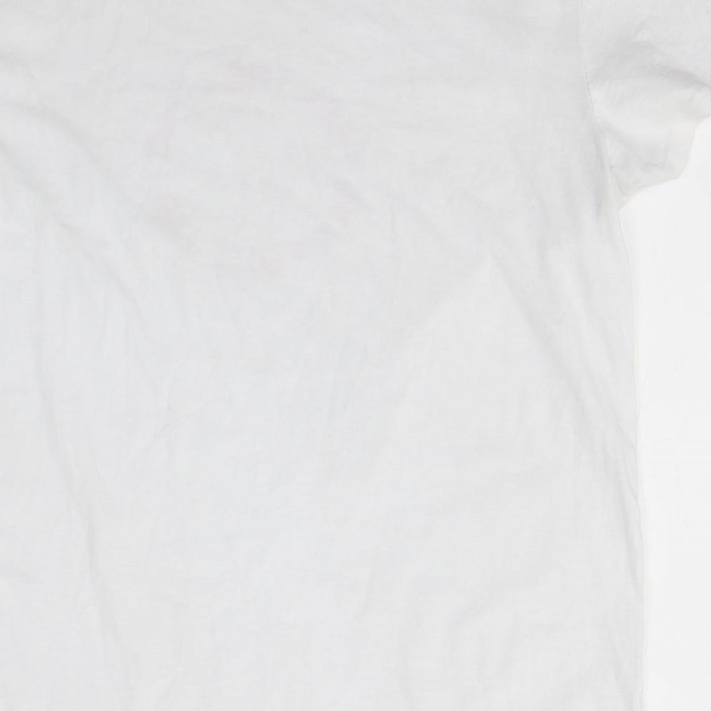 Primark Womens White   Basic T-Shirt Size S