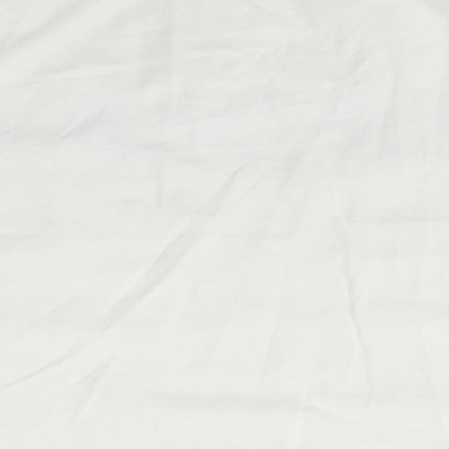Topshop Womens White   Basic Blouse Size 10