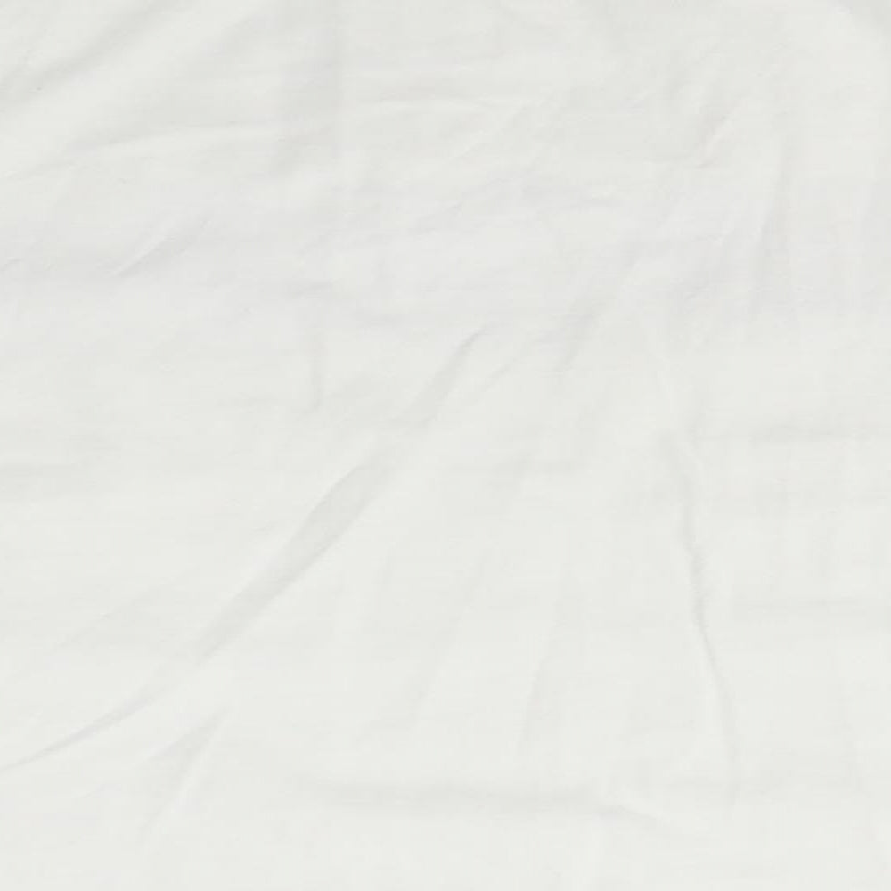 Topshop Womens White   Basic Blouse Size 10