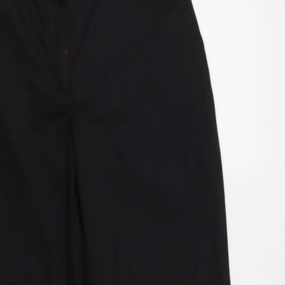 Alexandra Womens Black   Dress Pants Trousers Size 12 L30 in