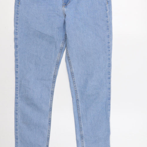 & Denim Womens Blue   Skinny Jeans Size 10 L29 in