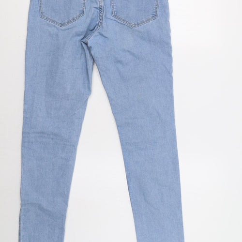 & Denim Womens Blue   Skinny Jeans Size 10 L29 in