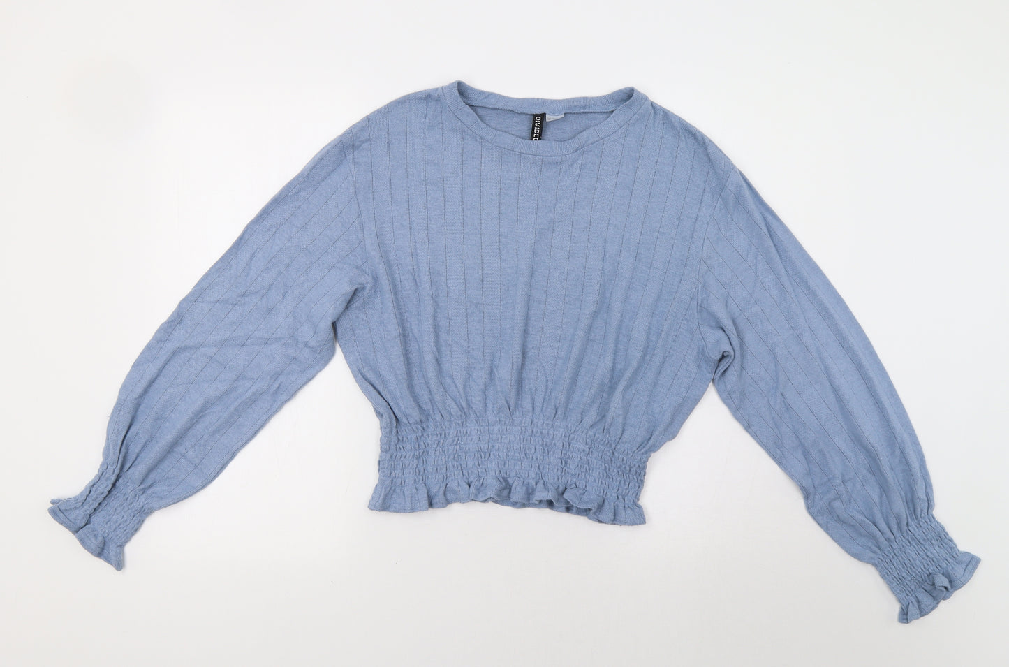 H&M Womens Blue   Pullover Jumper Size M