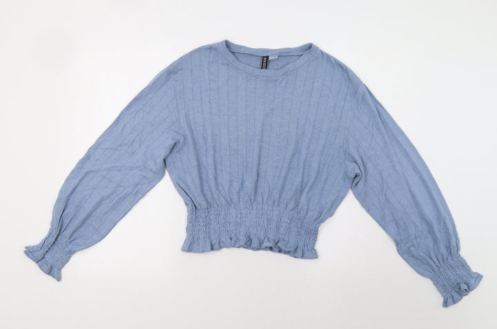 H&M Womens Blue   Pullover Jumper Size M