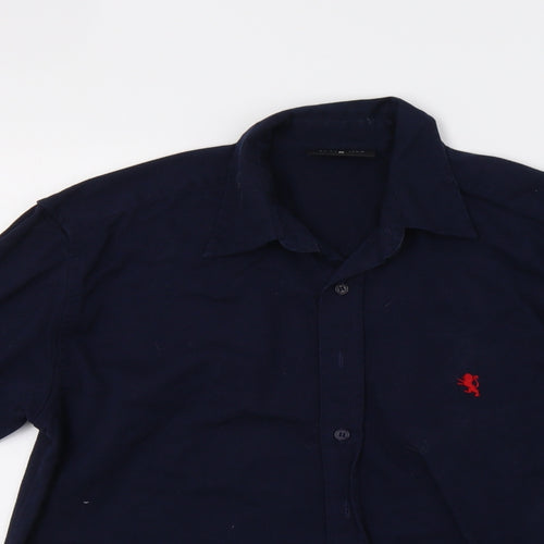 Originals Mens Blue    Button-Up Size M