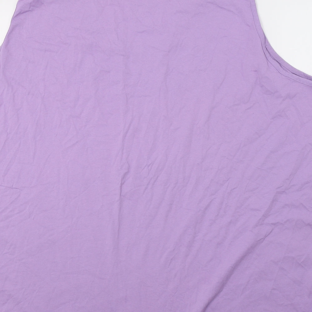 Jacamo Mens Purple    T-Shirt Size 4XL